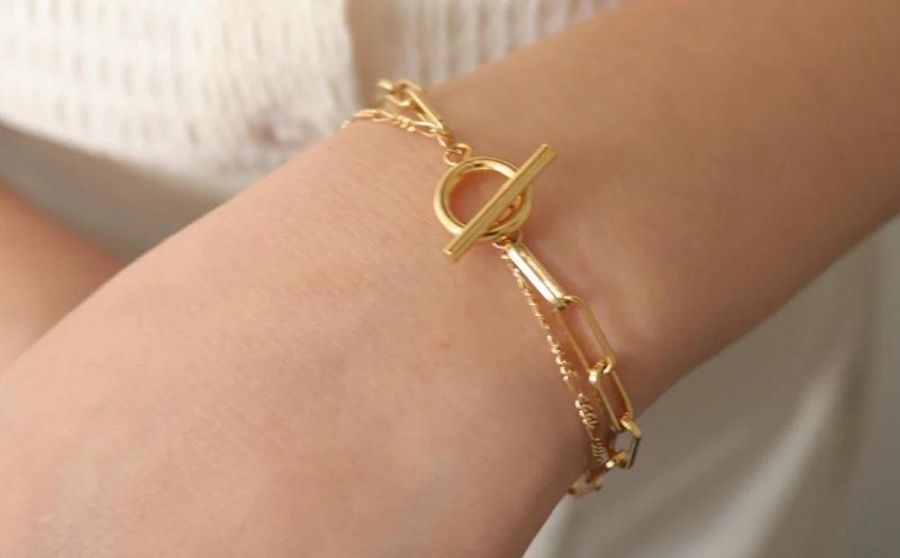 【LENERAオリジナルブレスレット】oli chain bracelet(corda) 【079021】